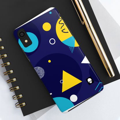 „Geometrische Fusion: Erwecken Sie Ihre Vision zum farbenfrohen Leben“ – The Alien Tough Phone Cases