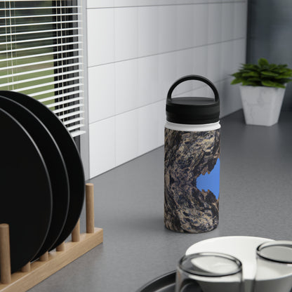 Nature in Splendor: Combining Photography with Digital Artistry - The Alien Stainless Steel Water Bottle, Handle Lid