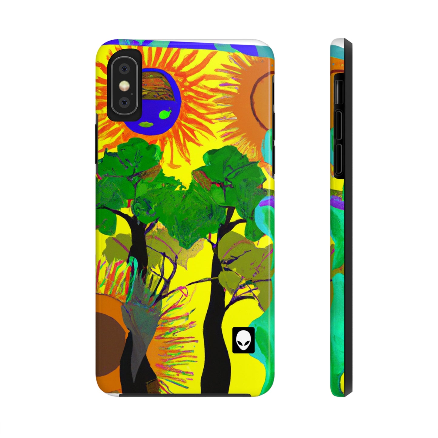 "Collision of Nature's Beauty" - The Alien Tough Phone Cases