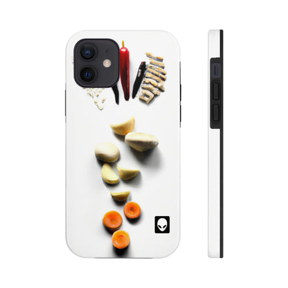 "Cocinando creatividad: arte de cocina de bricolaje" - The Alien Tough Phone Cases