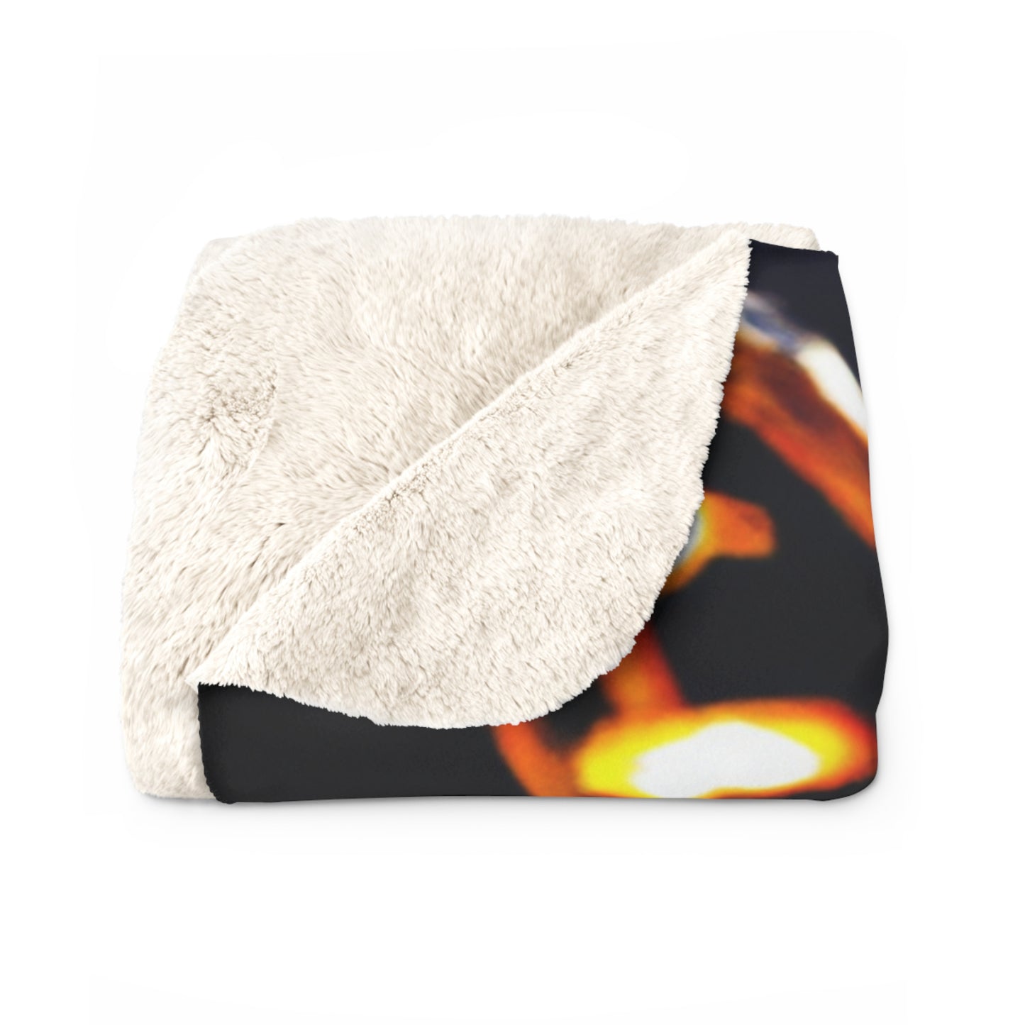 "Chaotic Disruption: An Abstract Exploration" - The Alien Sherpa Fleece Blanket