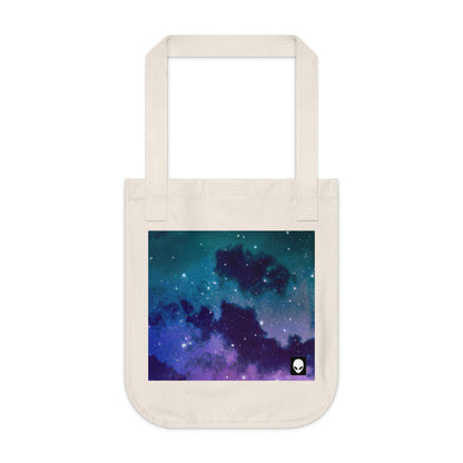 "Midnight Celestial Symphony" - The Alien Eco-friendly Tote Bag