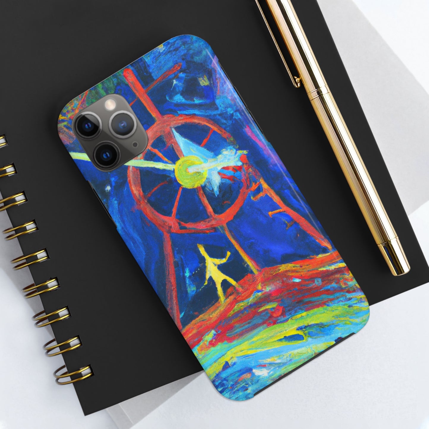 "Un paso a través de los tiempos" - The Alien Tough Phone Cases