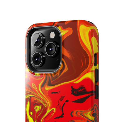 "Abstract Energy in Motion" - The Alien Tough Phone Cases