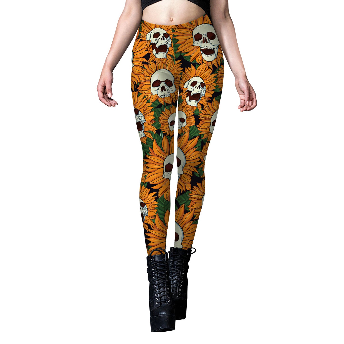 Halloween New Women's Leggings  Printed Yoga Pants