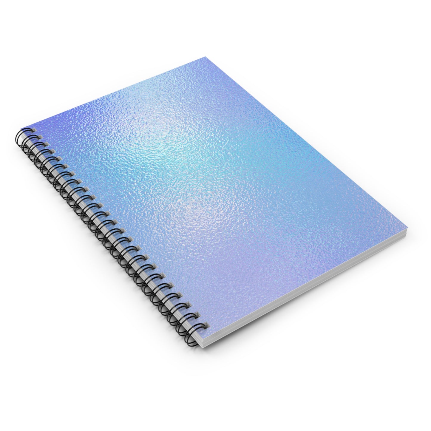 Silver Luxe - The Alien Spiral Notebook (Ruled Line)