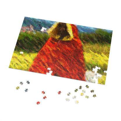 The Tattered Red Cloaked Stranger - The Alien Jigsaw Puzzle