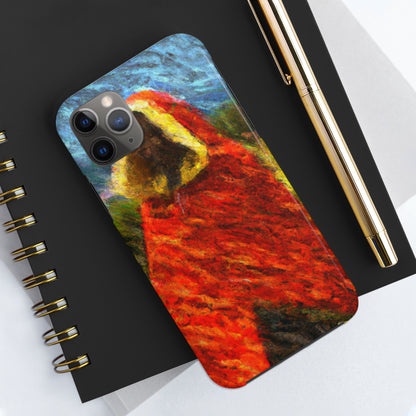 The Tattered Red Cloaked Stranger - The Alien Tough Phone Cases