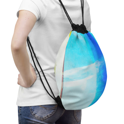 "Exploring My World through Art: Capturing the Memories of Places Visited"- The Alien Drawstring Bag