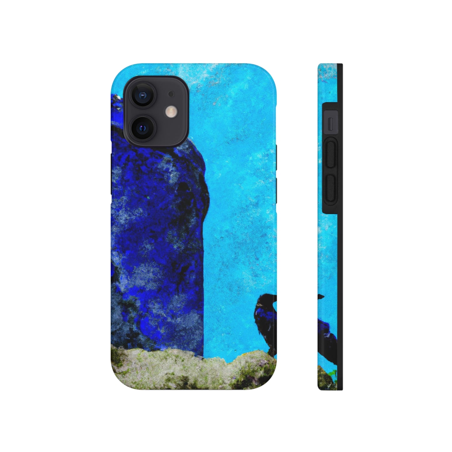 "Crow's Perch on a Waning Tower" - The Alien Tough Phone Cases