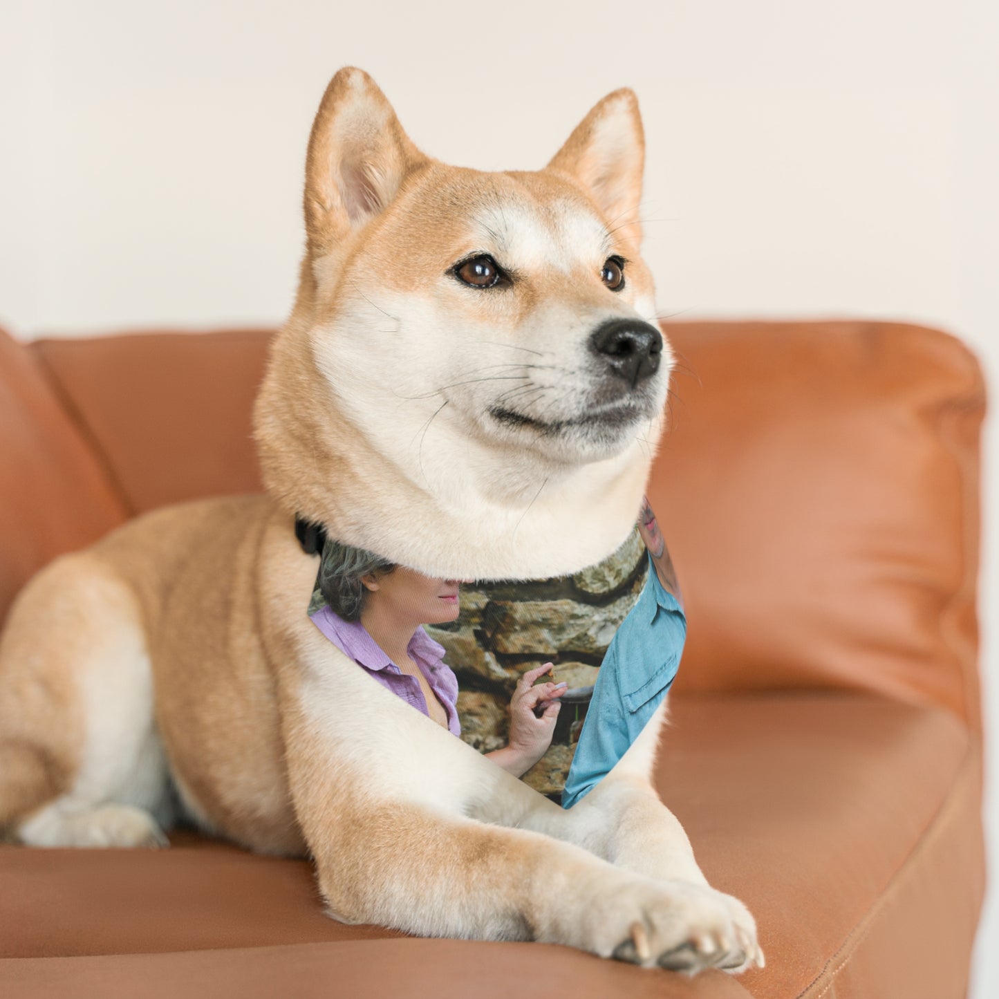 out on a walk

"The Mysterious World Unveiled by the Elderly Pair" - The Alien Pet Bandana Collar