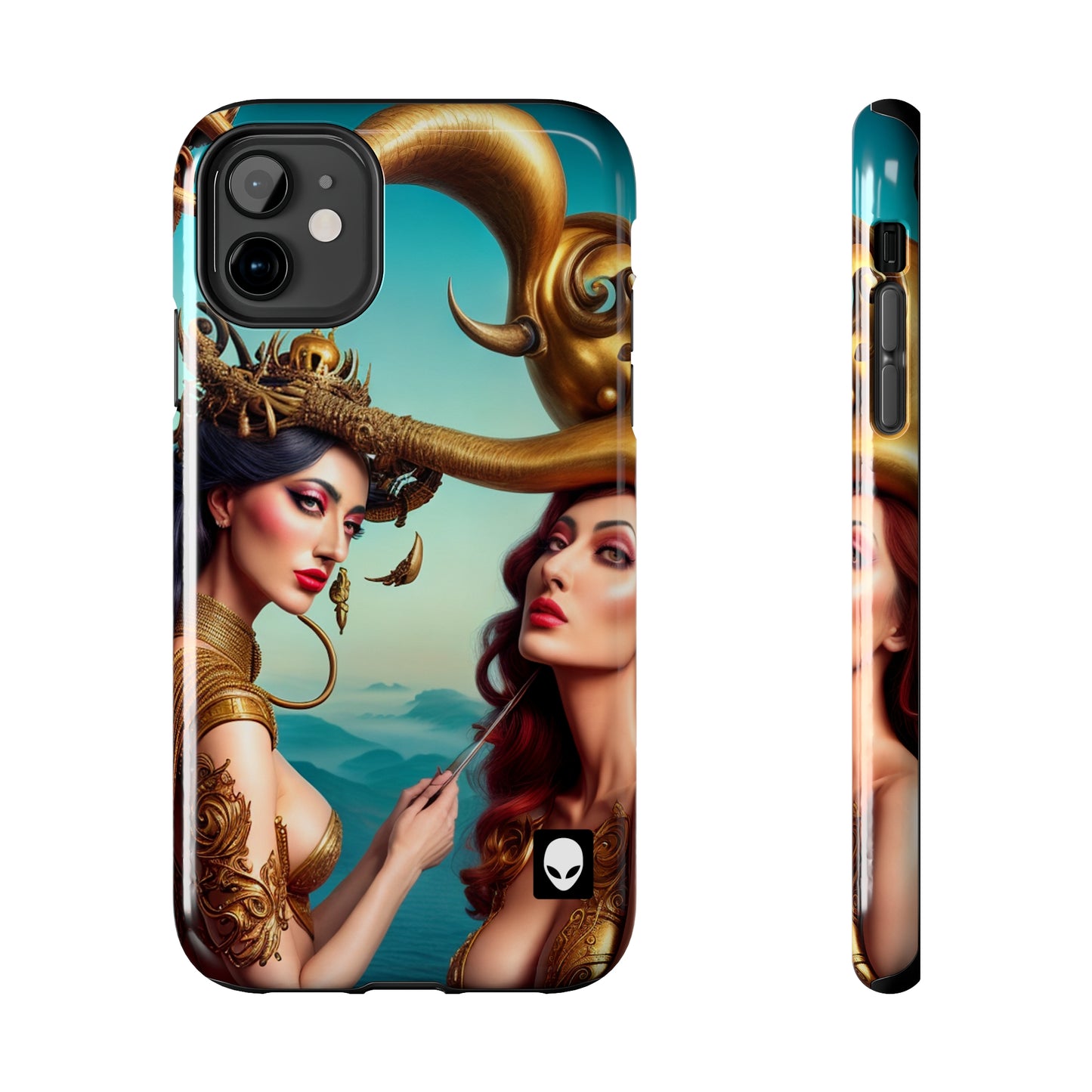 „Metaphorischer Wahnsinn: Eine Erkundung der surrealen Welten von Salvador Dalis“ – The Alien Tough Phone Cases