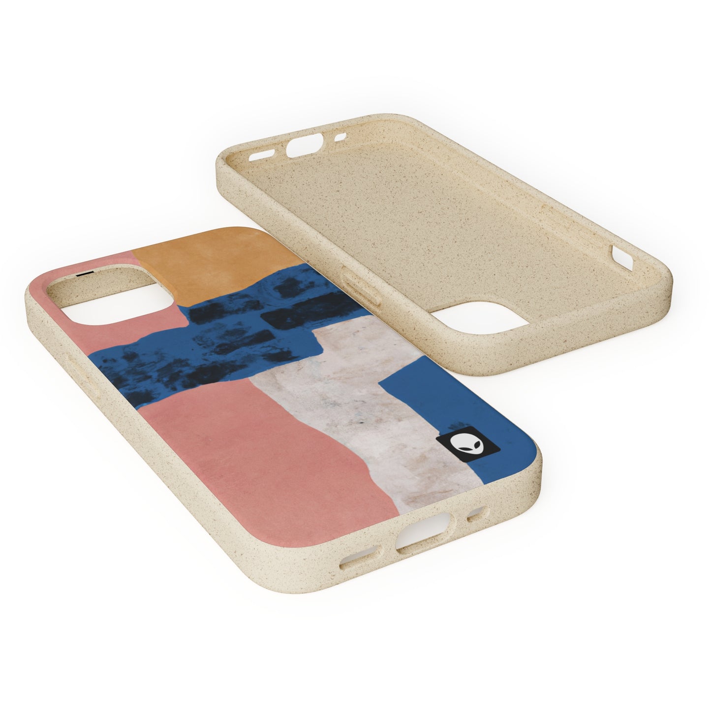 „Zusammenspiel von Licht und Schatten: Eine abstrakte Collage“ – The Alien Eco-Friendly Cases