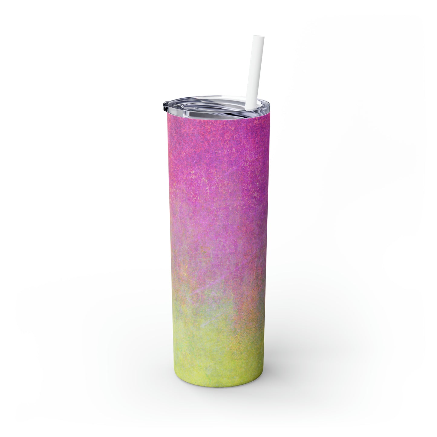 Graffiti dorado - Vaso delgado con pajita The Alien Maars® de 20 oz