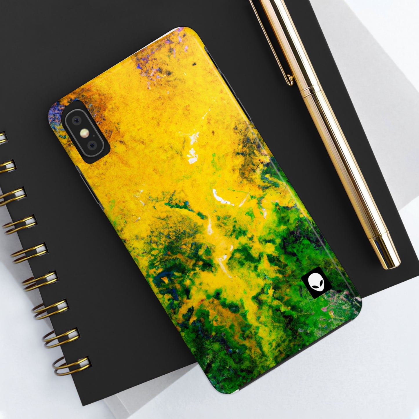 "Explorando texturas coloridas" - The Alien Tough Phone Cases