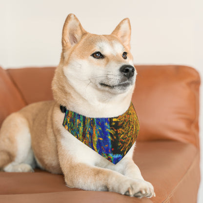 "Attraction Ignited" - The Alien Pet Bandana Collar