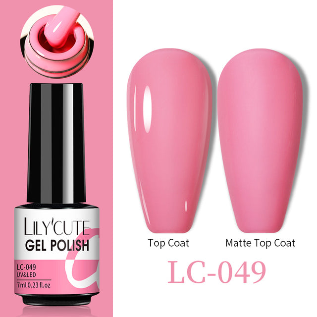 Esmalte de uñas en gel térmico que cambia de color