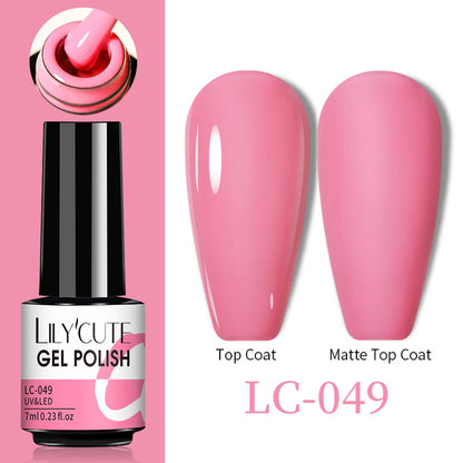 Esmalte de uñas en gel térmico que cambia de color