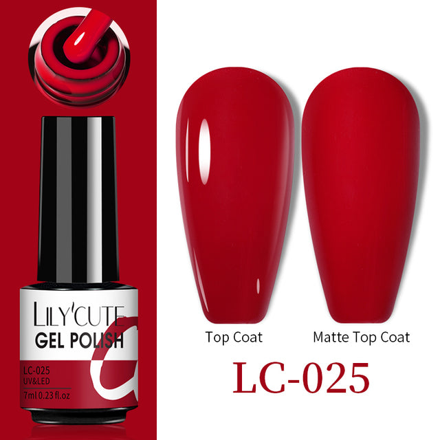 Esmalte de uñas en gel térmico que cambia de color