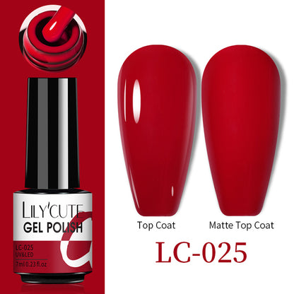 Esmalte de uñas en gel térmico que cambia de color