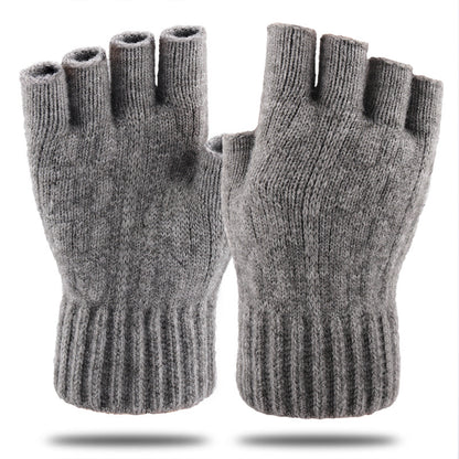 Guantes de invierno con pantalla táctil para hombre, cálidos