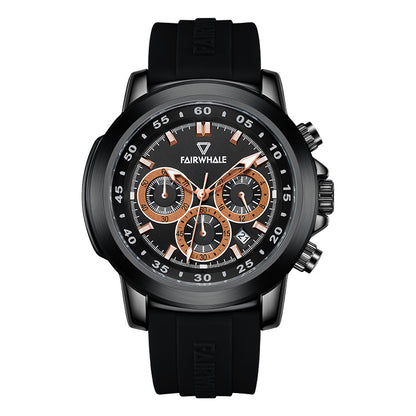 Reloj Daytona Multifuncional De Tres Ojos Y Seis Agujas