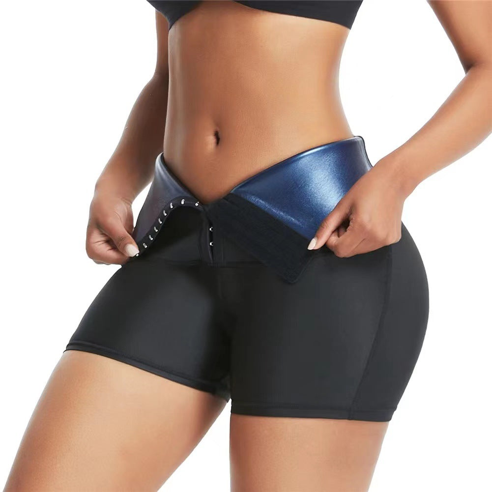 Abnehmen Hosen Taille Trainer Shapewear Bauch Heißer Thermo Schweiß Leggings Fitness Workout Schweiß Sauna Hosen Body Shaper