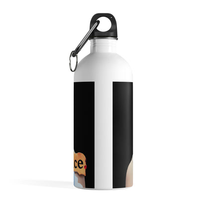 "Anxious Beginnings: A Child's Uncertain Futurescape". - The Alien Stainless Steel Water Bottle