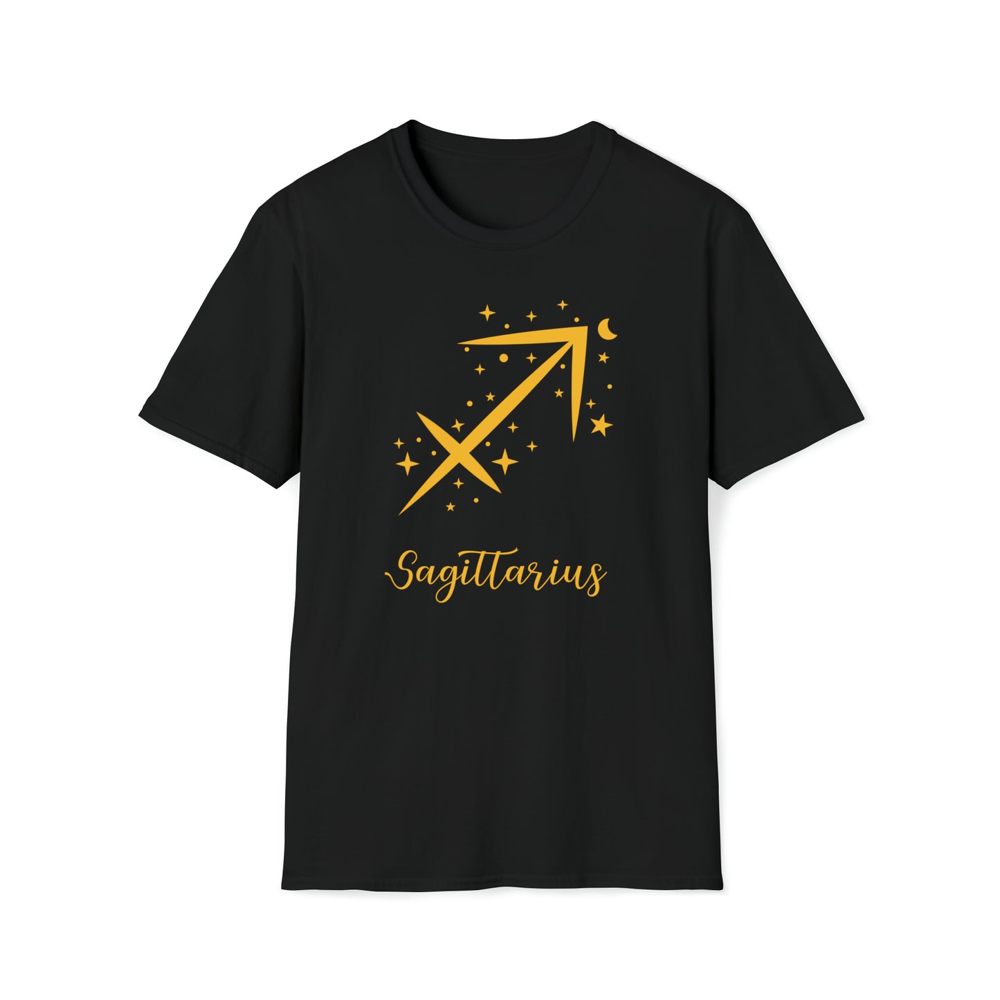 Sagittarius Zodiac Sign  - The Alien Unisex Softstyle T-Shirt