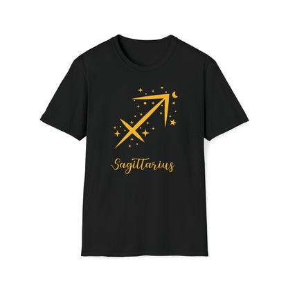 Signo del zodíaco Sagitario - La camiseta extraterrestre unisex Softstyle