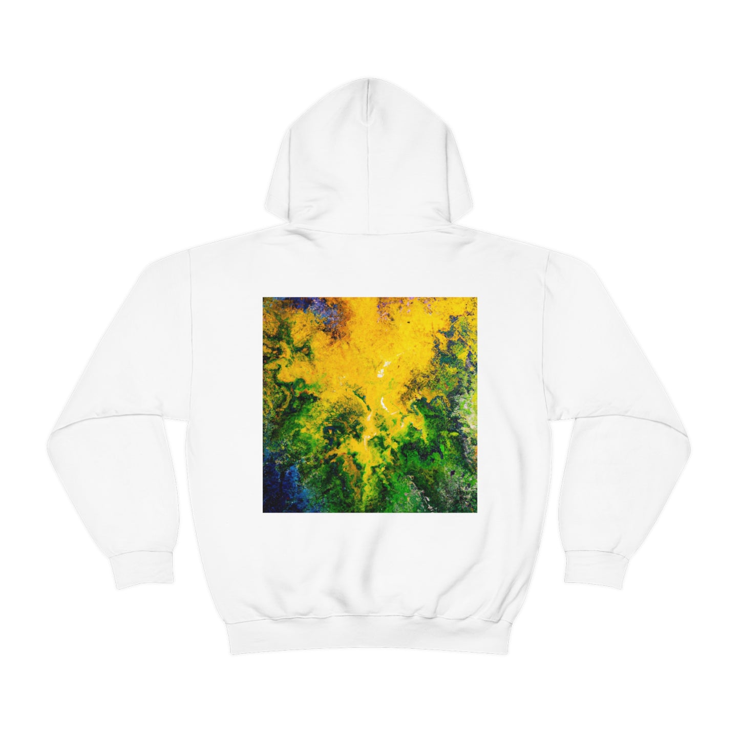 "Exploring Colorful Textures" - The Alien Unisex Hoodie