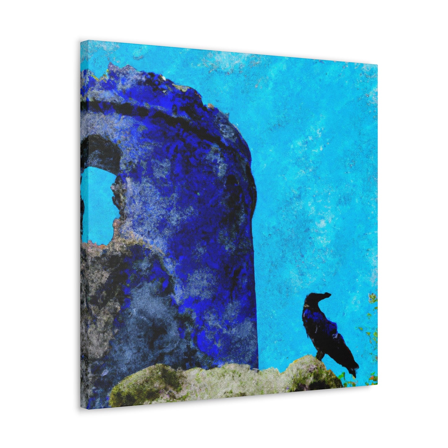 "Crow's Perch on a Waning Tower" - The Alien Canva