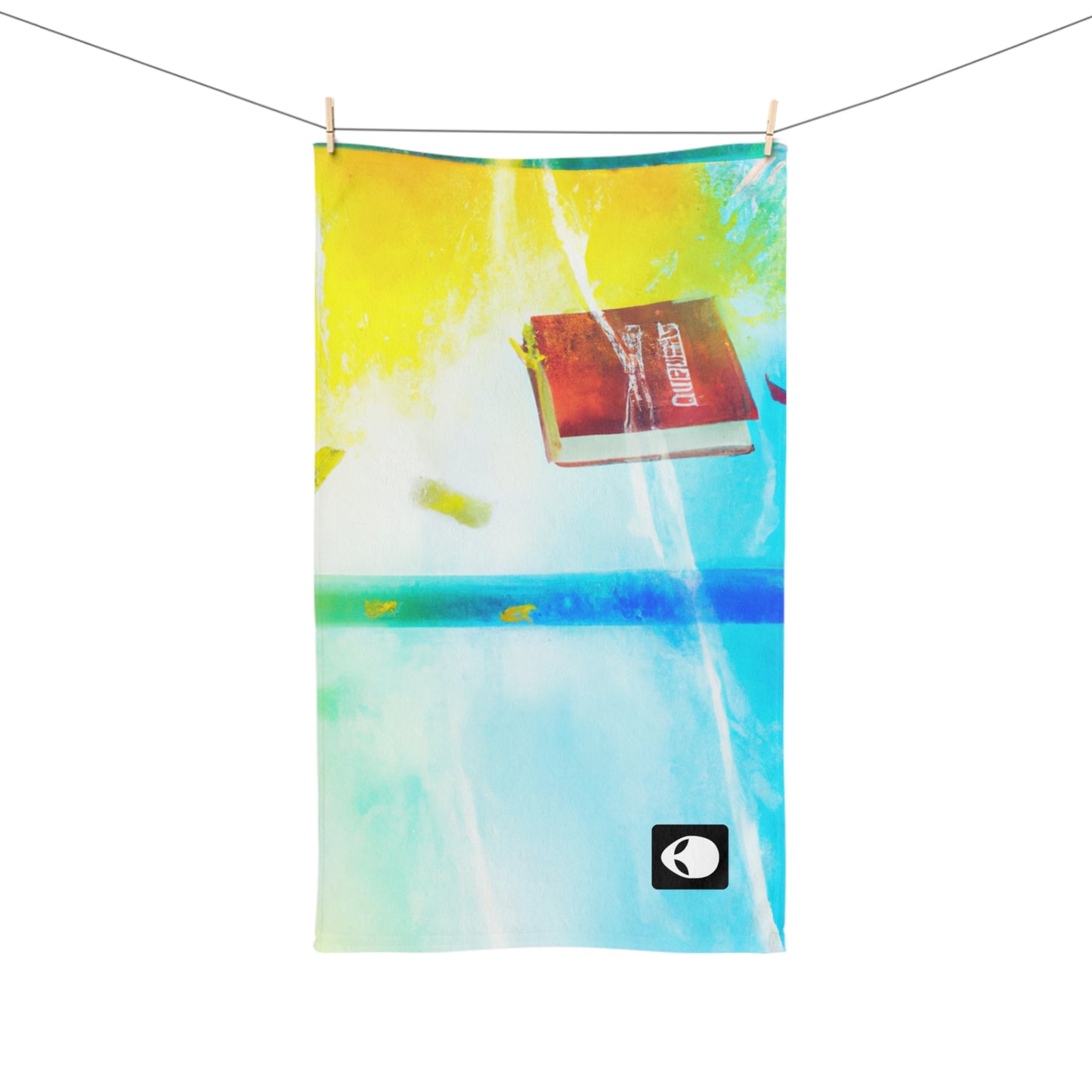 "Exploring My World through Art: Capturing the Memories of Places Visited" - The Alien Hand towel