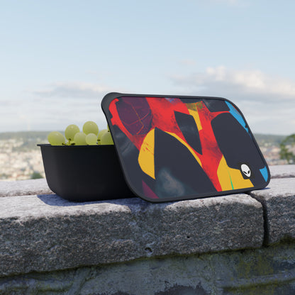 "A Mosaic of Emotion" - The Alien Eco-friendly PLA Bento Box with Band and Utensils