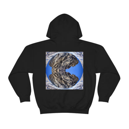 Naturaleza en esplendor: combinación de fotografía con arte digital - The Alien Sudadera con capucha unisex