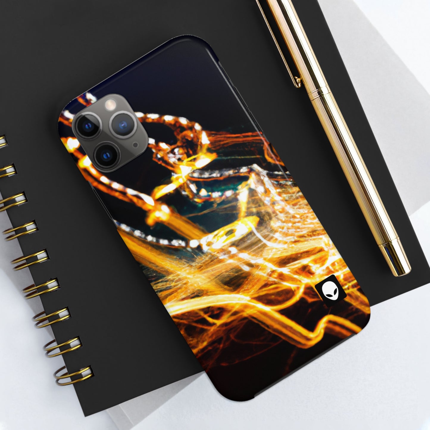 "Chaotic Disruption: An Abstract Exploration" - The Alien Tough Phone Cases