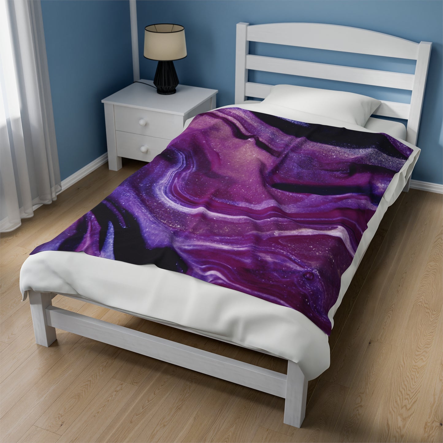 Palette Possibilities - The Alien Velveteen Plush Blanket