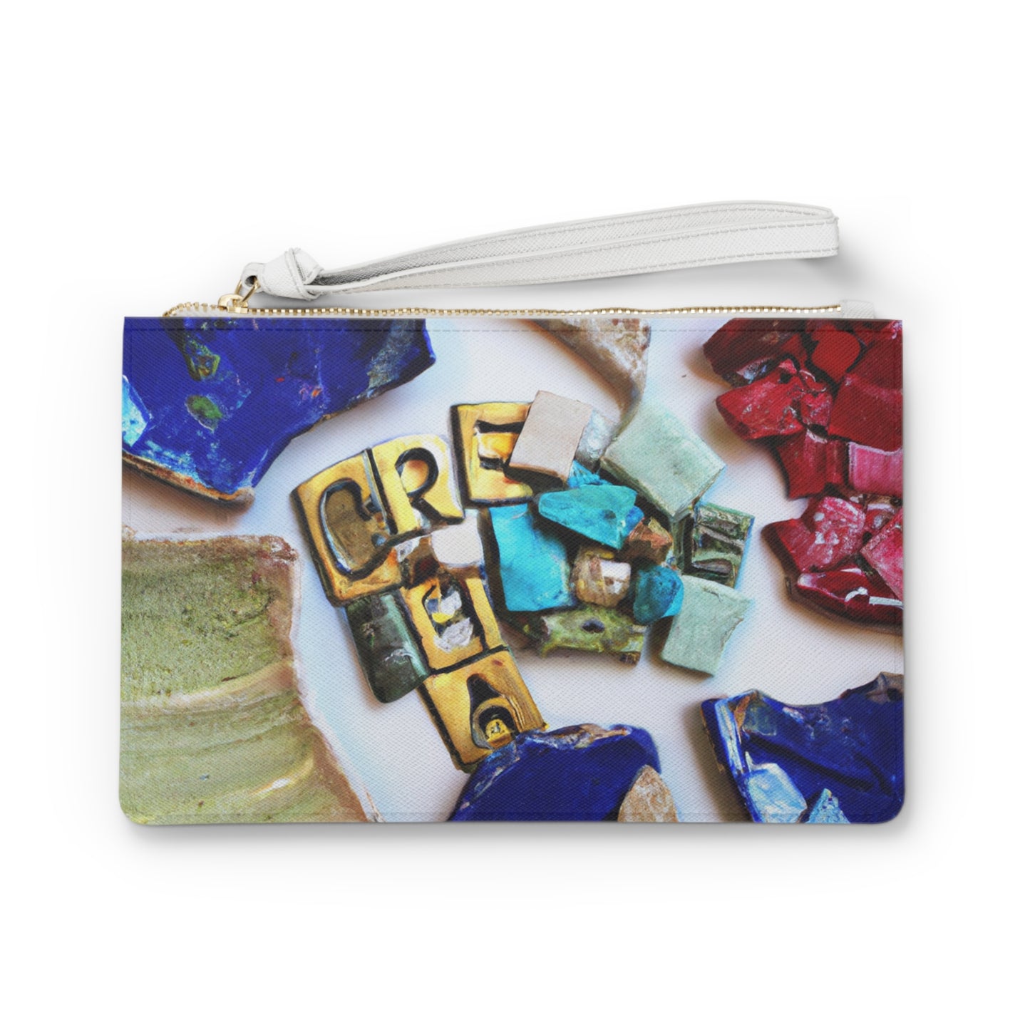 "A Mosaic of Resilience: A Creative Exploration of Strength and Endurance" - The Alien Clutch Bag