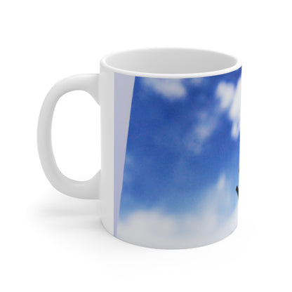 "Colors of Home: Exploring Place Through Art" - The Alien Ceramic Mug 11 oz