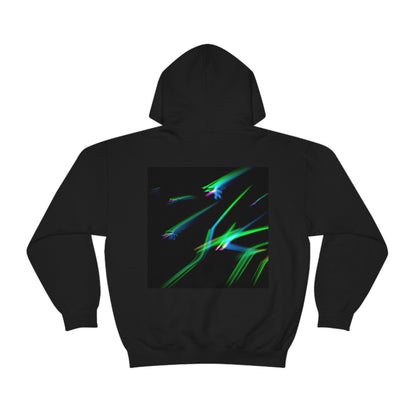 „Illuminated Splendor“ – The Alien Unisex Hoodie