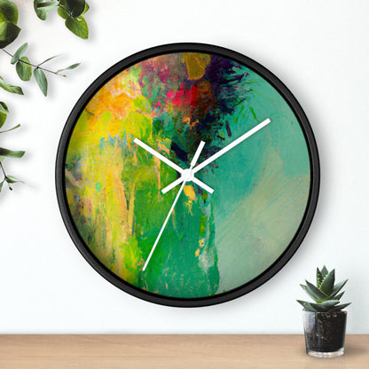 "Un día de verano perezoso: una oda abstracta" - El reloj de pared alienígena