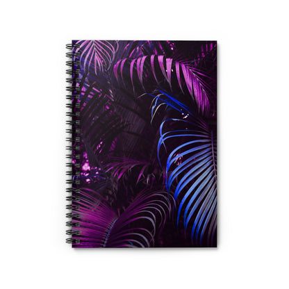 Palette Passions - The Alien Spiral Notebook (Ruled Line)