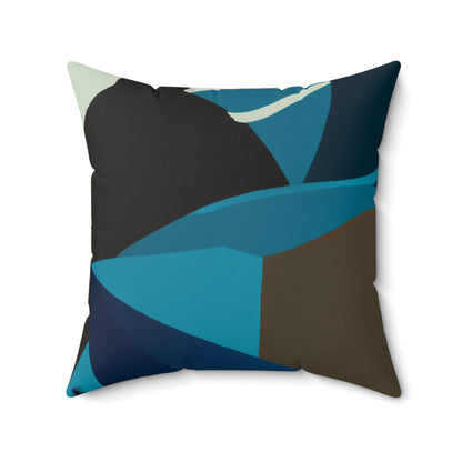 "Metamorphosis: The Art of Transformation" - The Alien Square Pillow