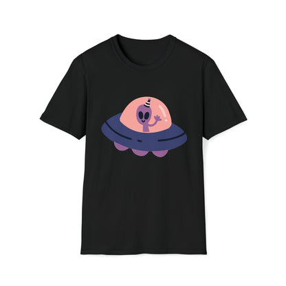 Starship Serenity - La camiseta alienígena unisex Softstyle