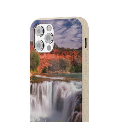 "Capturing Nature's Beauty: Crafting an Iconic Landscape in Vibrant Art" - The Alien Eco-friendly Cases