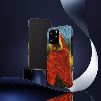 The Tattered Red Cloaked Stranger - The Alien Tough Phone Cases