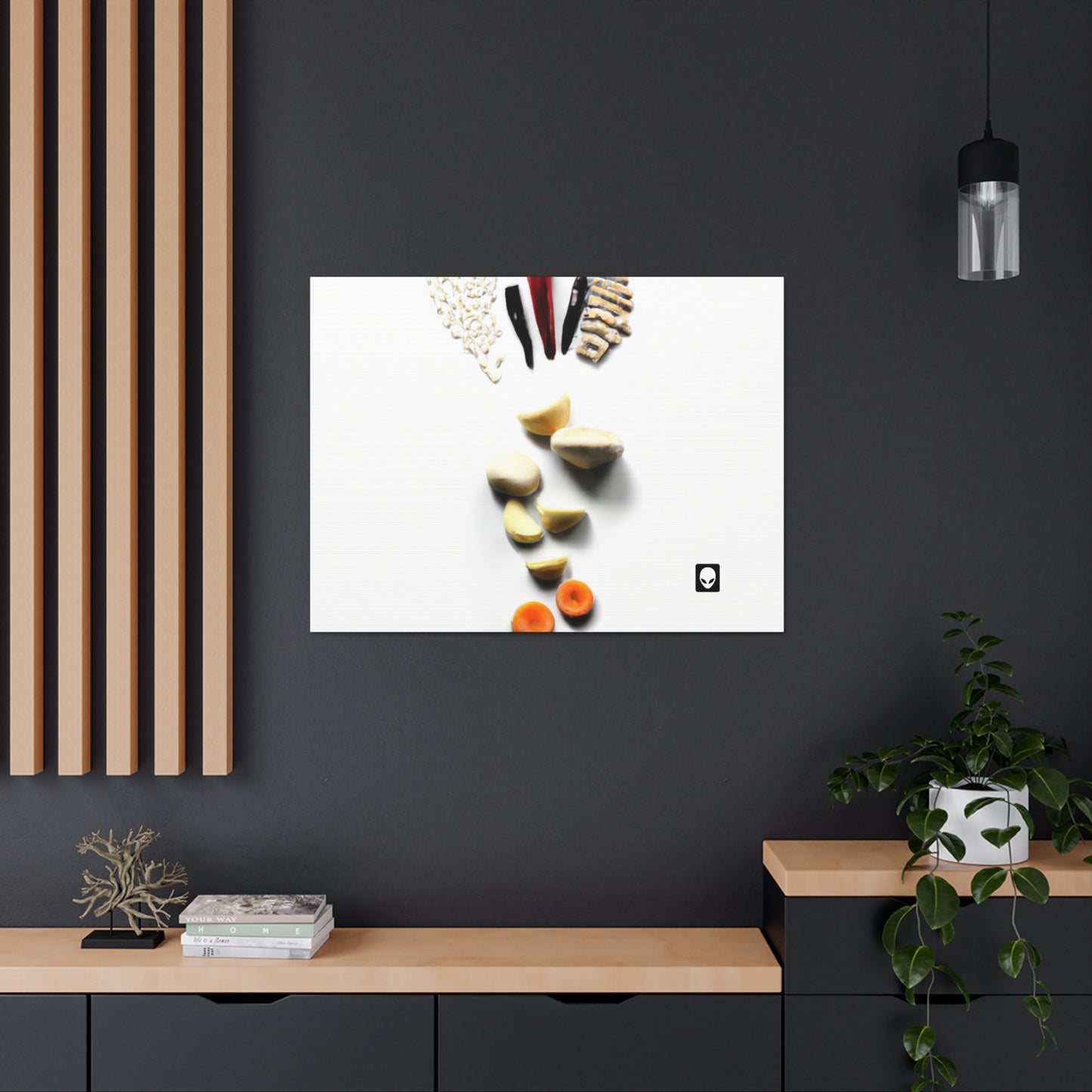 "Cooking Up Creativity: DIY Kitchen Art" - The Alien Canva