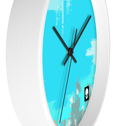 "A Breezy Skyscape: A Combination of Tradition and Modernity" - The Alien Wall Clock