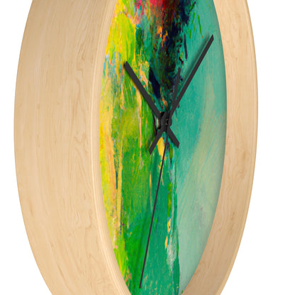 "A Lazy Summer's Day: An Abstract Ode" - The Alien Wall Clock