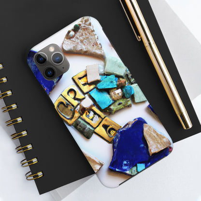 "Un mosaico de resiliencia: una exploración creativa de la fuerza y ​​la resistencia" - The Alien Tough Phone Cases